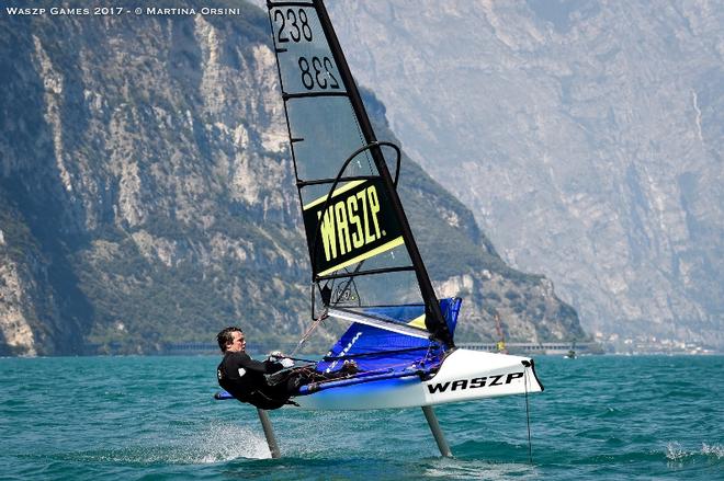 Day 3 – Harry Mighell, AUS – International WASZP Games ©  Martina Orsini